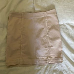 free people mini skirt